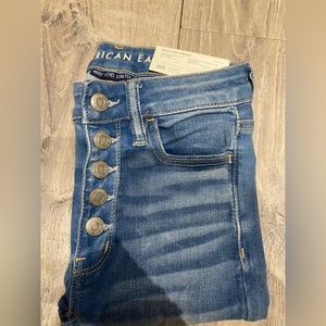 Brand new super high rise American eagle jegging